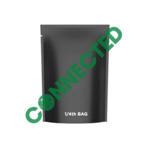 1/4oz Black Mylar Bag (2000 Count)