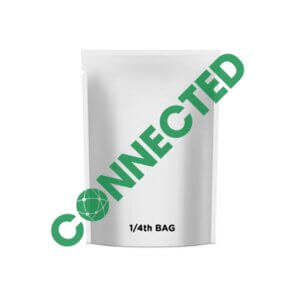 1/4oz White Mylar Bag (2000 Count)