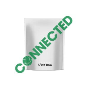 1/8oz White Mylar Bag (1000 Count)