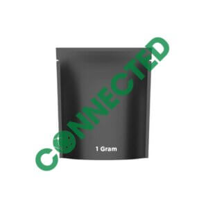 1g Black Mylar Bag (1000 Count)