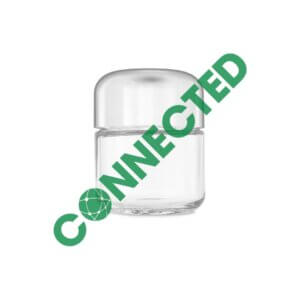 2oz Glass Jar / Arch White CR Cap (200 Count)