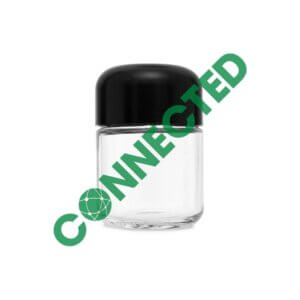 3oz Glass Jar / Arch Black CR Cap (150 Count)